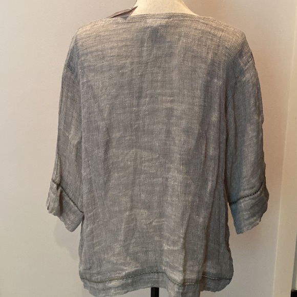 J. Jill Tops J Jill Pure Jill Linen 2x Tunic Poshmark